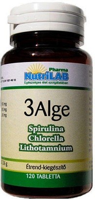 Nutrilab 3 Algae Capsules 120 pcs