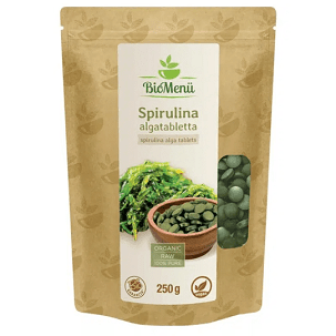 BioMenü Spirulina algatabletta 250 g ( Kb. 500 db )
