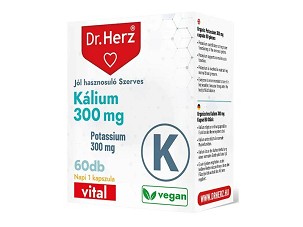 Dr. Herz Organic Potassium 300 mg Capsules 60 pcs