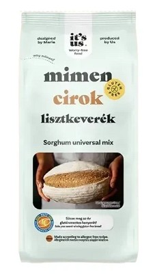 It's us mimen gluténmentes cirok lisztkeverék 500g