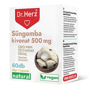 Dr. Herz Lion's Mane Extract 500mg 60 pcs
