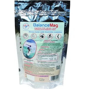 BalanceMag magnézium-citrát, -glicinát, -taurát italpor 140g
