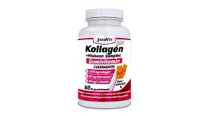 Jutavit Collagen + Hyaluronic Acid Complex Gummy Vitamins 60 pcs Sugar-Free