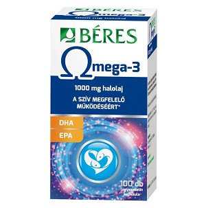 Béres Omega-3 lágyzselatin kapszula – 100db