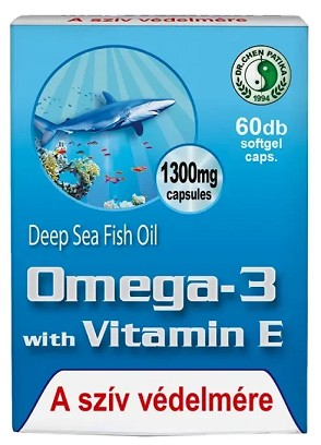 Dr. Chen Omega-3 Softgel Capsules with Vitamin E 60 pcs