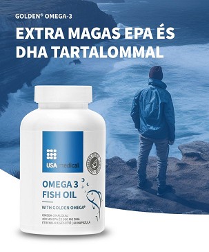 USA medical omega halolaj 60 db kapszula