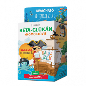 Imunit Beta-Glucan + Sea Buckthorn Pirate Jack 60 Tablets