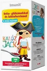 Imunit Pirate Jack Syrup with Beta-Glucans and Lactoferrin 300 ml